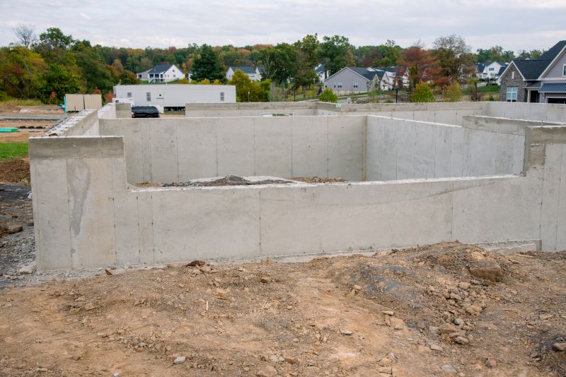 Pouring Foundation Concrete