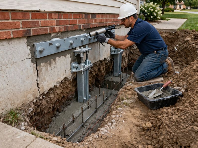 Residential Foundation Repair in Greenville, SC